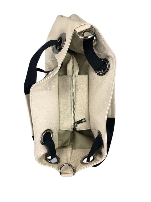 leather shopper